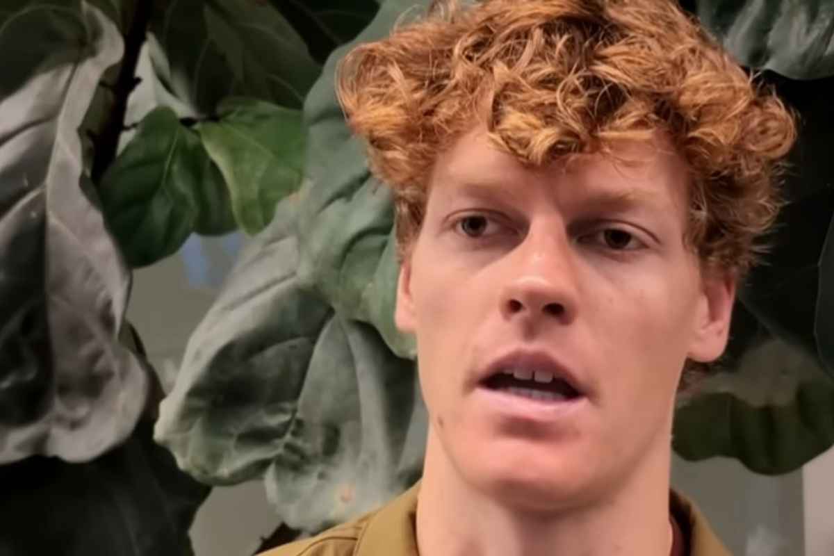 Jannik Sinner in primo piano